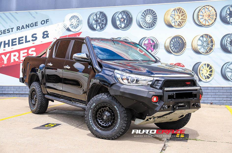 TOYOTA HILUX N80 4WD ZOMBIE SATIN BLACK